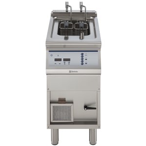 136-371174 Pasta Cooker w/ 5 3/10 gal Tank & Automatic Starch Removal, 2 Basket Lifts