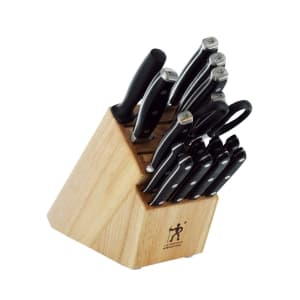 645-16935017 Forged Premio 17 Piece Knife Set w/ Hardwood Block