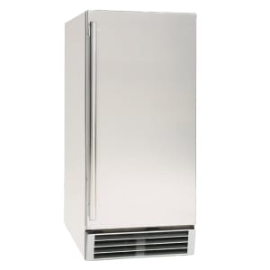 678-MIM50PO 14 3/5"W Full Cube Undercounter Ice Machine - 65 lbs/day, Air Cooled, Pump Drain, 115v