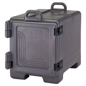 144-1318CC615 Insulated Food Carrier w/ (4) Pan Capacity, Charcoal Gray