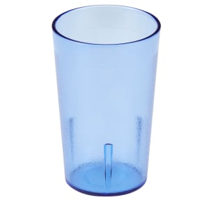 144-500P401 5 1/5 oz Slate Blue Textured Plastic Tumbler