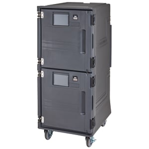 144-PCUHH2615 Pro Cart Ultra™ Hot Insulated Food Carrier w/ (16) Pan Capacity, Charcoal Gray, 220v/1ph