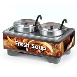 175-720202003 Full Size Soup Merchandiser Base - Country Kitchen, 7 qt Accessories, 120v