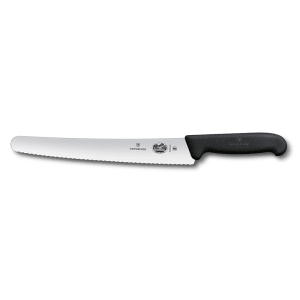037-40547 Serrated Bread Knife w/ 10 1/4" Blade, Black Fibrox® Pro Handle