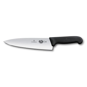 037-47520 Chef's Knife w/ 8" Blade, Black Fibrox® Nylon Handle