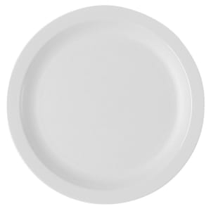 144-825CWNR148 8 1/4" Round Plastic Salad Plate, White