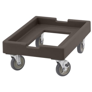 144-CD1826PDB131 Camdolly® for Pizza Dough Boxes w/ 300 lb Capacity, Dark Brown
