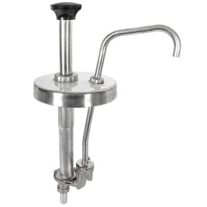 003-83110 Condiment Syrup Pump w/ 1 oz/Stroke Capacity, Stainless