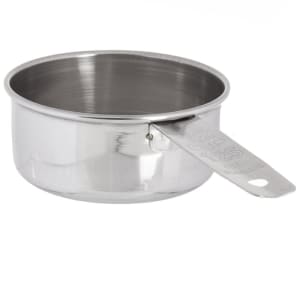 229-724C 1/2 Cup Stainless Steel Measuring Cup, Standard Weight