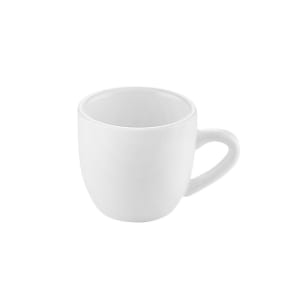 130-UVS35 3 1/2 oz Universal C.D. Cup - Porcelain, Super White