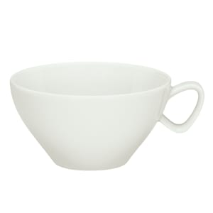 White Plastic Mini Espresso Cups - 2oz Square Mugs with Handle