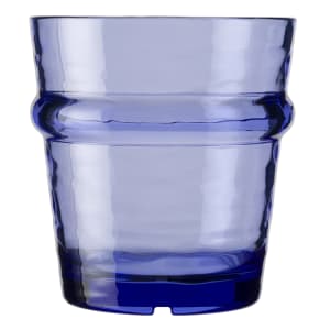634-109302 10 oz Rocks Glass - Plastic, Blue