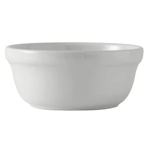 424-BWB1003 10 oz Round DuraTux®© Casserole Dish - Ceramic, White