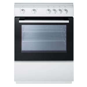 162-CLRE24WH 24"W Electric Stove w/ (4) Burners - White, 220v/1ph
