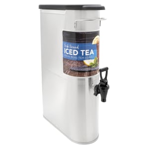021-396000001 3 1/2 gal Narrow Iced Tea Coffee Dispenser w/o Handles