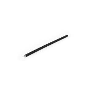872-ASW002BKM28 7 3/4" Servewise® Wrapped Straws - Paper, Black
