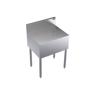 381-KR18RS24 24"W Cash Register Stand w/ Stainless Top, 30"H