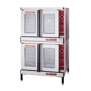 015-MARKV100DBL2403 Double Full Size Electric Convection Oven - 22kW, 220-240v/3ph