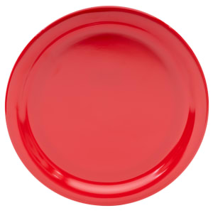 028-KL20005 9" Round Melamine Dinner Plate, Red