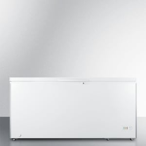 162-SCFM183 65 1/4" Mobile Chest Freezer w/ Wire Storage Baskets - White, 115v