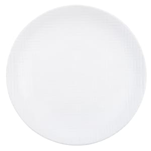 151-22328715 7" Round Melamine Dinner Plate, White