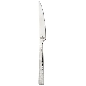 324-B327KSSF 10" Steak Knife with 18/0 Stainless Grade, Chef's Table Hammered™ Pattern