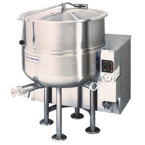 109-KGL40NG 40 gal Steam Kettle - Stationary, 2/3 Jacket, Natural Gas