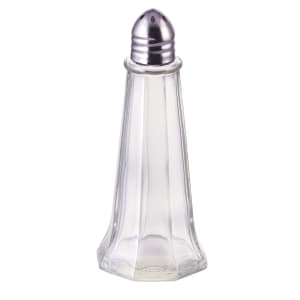 080-G110 1 oz Salt/Pepper Shaker - Glass, 4 1/2"H