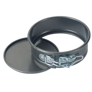 080-HSP042 4" Round Springform Pan - 1 1/2" Deep, Aluminized Steel