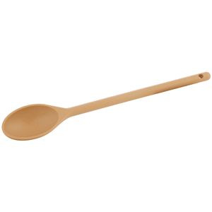 080-NS15T 15" Heat Resistant Nylon Prep Spoon - Tan