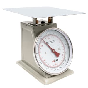 080-SCAL9130 130 lb Receiving Scale, 9" Dial, Large Steel Platform