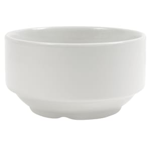 893-WHNSU1 14 oz Round Soup Bowl - Ceramic, White