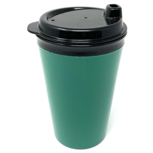 284-EC1161JA 16 oz Takeout Cup w/ Lid, Polypropylene, Jade