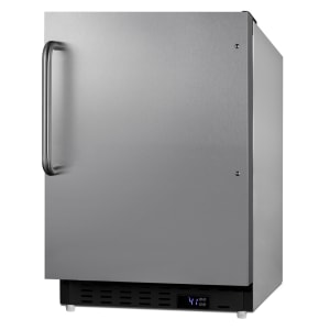 162-ALR47BCSS 19 7/8"W Undercounter Refrigerator w/ (1) Section & (1) Solid Door - Stain...