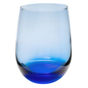 634-231L 15 1/4 oz Stemless Wine Glass, Tidal Blue
