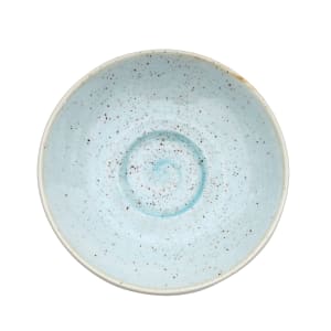 893-SDESESS1 4 1/2" Round Stonecast Espresso Saucer - Ceramic, Duck Egg Blue