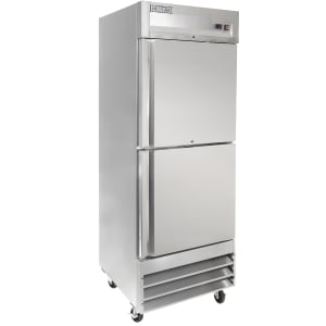 842-MSD2HDRBALX 29" One Section Reach In Refrigerator - (2) Right Hinge Solid Doors, 115v
