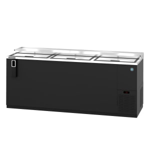 440-CC80 80" Forced Air Bottle Cooler - Holds (1150) 12 oz Bottles, Lid Locks, 115v