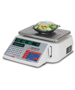 031-DL1060 60 lb Digital Price Computing Scale w/ Label Printer, 120v