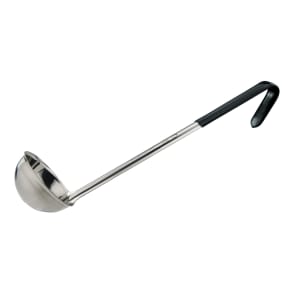 080-LDCN4K 4 oz Prime Ladle - Stainless Steel, Black Handle