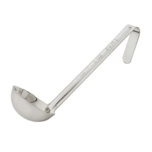 Choice 0.5 oz. One-Piece Stainless Steel Ladle