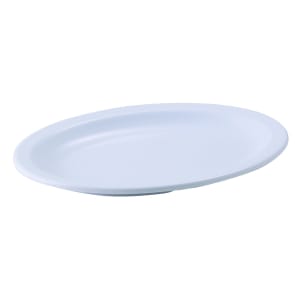 080-MMPO96W 9-3/4" x 6-3/4" Oval Platter -Melamine, White
