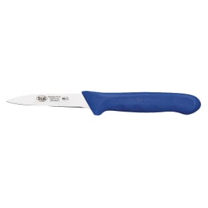 080-KWP30U 3 1/4" Paring Knife w/ Blue Polypropylene Handle, High Carbon Stainless Steel