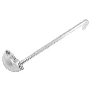 080-LDIN1 1 oz Prime Ladle - Stainless Steel