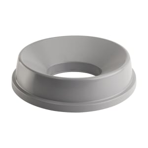 080-PTCRL22G Round Funnel Top Lid for PTCR-22G - Plastic, Gray