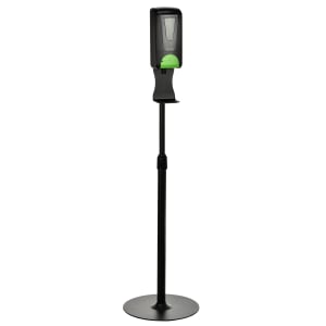 874-ALP430FSBLK 40 3/5 oz Automatic Soap & Hand Sanitizer Dispenser w/ Stand, Black
