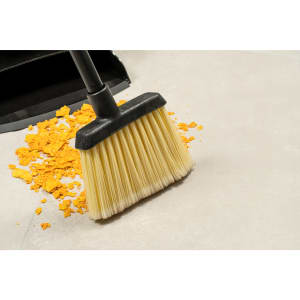 028-4686700 Duo-Sweep® Broom Head w/ Natural Poly Bristles - Flagged