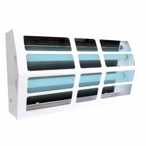 477-GT200S Wall Mount Insect Light Trap w/ Glueboard - 1800 sq ft Range, White