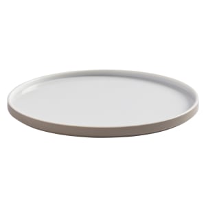 166-UPR9MO 9" Round Melamine Plate, Mocha