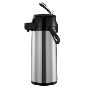 438-ASLG322 2 1/5 Liter Lever Action Airpot - Glass Liner, Stainless